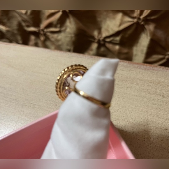 Pink Amethyst Rose de France NWT 14k Gold Ring 💕 - Picture 10 of 15